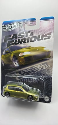 Image 2 of 2025 HOT WHEELS SILVER SERIES  FAST & FURIOUS 92-95 HONDA CIVIC "EG"