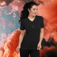 Image 2 of ⚥ 'Three of Swords' S/S V-Neck Shirt