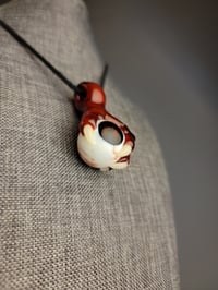 Image 2 of Red Dragon Claw with Eye Pendant