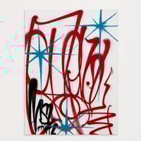 REVOK unique hand sprayed signature poster 24x36