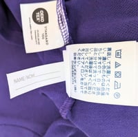 Image 10 of Girls Lands' End School Uniform Deep Purple Polo Dress