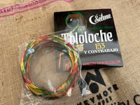 Image 1 of Tololoche double bass strings Mexican serape