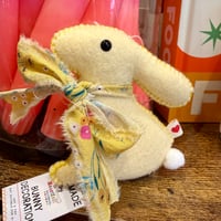Image 1 of Handmade Spring Bow Bunny Decoration