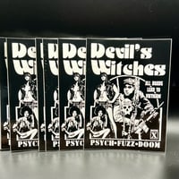 Image 1 of DEVILS WITCHES DEATH STICKER 