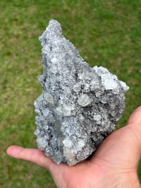 Image 5 of Druzy Fujian Quartz & UV Calcite Specimen #2143