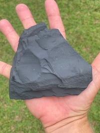 Image 4 of Shungite With Cubic Pyrite #1640