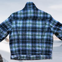 Image 2 of LEVIS VINTAGE RELAXED FIT SHERPA TRUCKER JACKET MENS SIZE MEDIUM TWEED NEW