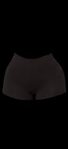 “Back outside” short shorts 
