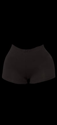 “Back outside” short shorts 