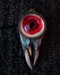 Image 6 of Blood Splash Snaggletooth Pendant