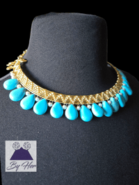 Image 4 of Howlite Necklace Set