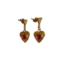 Image 1 of Loves  Gold Earrings