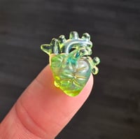 Image 1 of MINIATURE "LAYERS OF LOVE" ANATOMICAL HEART PENDANT 1