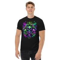 Image 3 of Weed Skull 4 Unisex classic tee