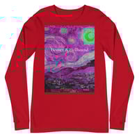 Image 3 of Starry Night Nuclear Fuchsia Long Sleeve Tee