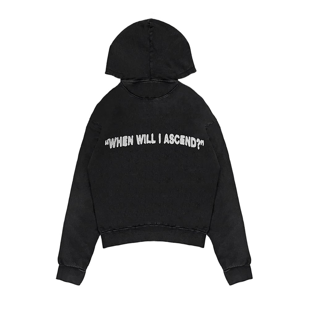 Image of “ASCEND” Washed hoodie