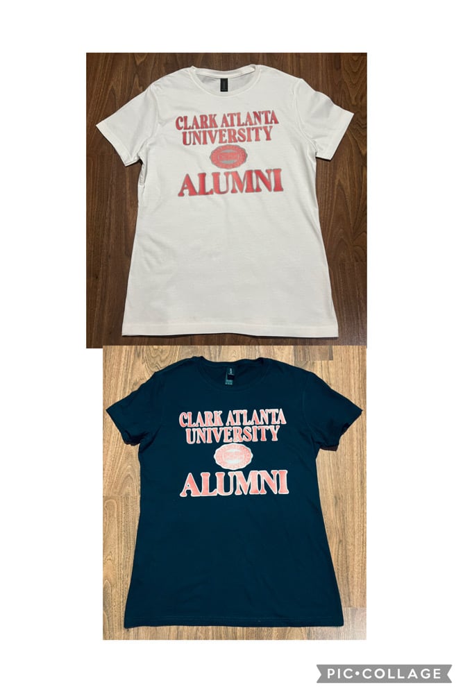 Clark Atlanta University Women's Slim Fit Softstyle Alumni T-Shirt