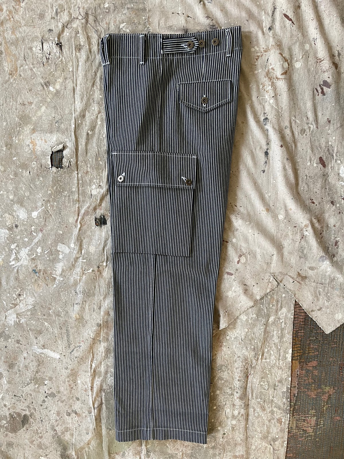 REVERBERATE / TACKED TROUSERS - STANDARD – carol ONLINE STORE