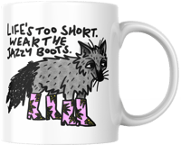 Jazzy Boots Mug