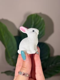 Image 1 of WHITE MARBLE BUNNY