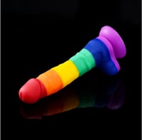 Image 3 of Rainbow Dildo