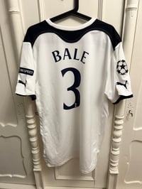 Image 8 of Tottenham Hotspur “BALE 3” 2010/11 Home Cup Shirt + UCL patches, XL