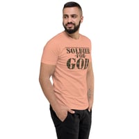 Image 15 of Soldier For God Fitted Short Sleeve T-shirt