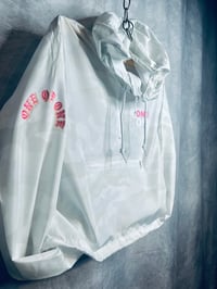 Image 2 of 🌹women’s crop wind breaker - white camo