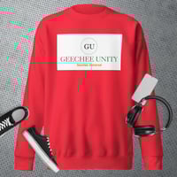 Image 1 of Premium Sweatshirt with Geechee logo