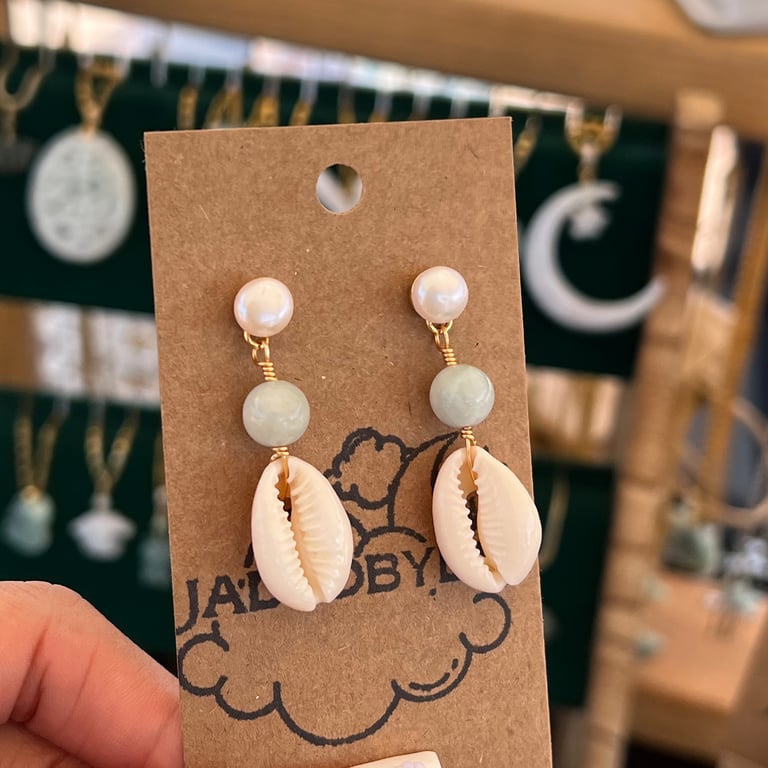 ocean goddess earrings 