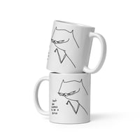 Image 3 of dont be scared  White glossy mug 