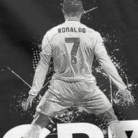 Image 3 of Cristiano Ronaldo CR7 T-Shirt Men Women Novelty Pure Cotton Tee Shirt Round Collar Short Sleeve T Sh