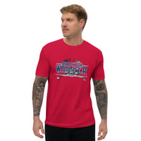 Image 5 of Brackish Wooder - Weathered USA - Short Sleeve T-shirt