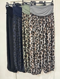 Leopard Print Hareem Pants
