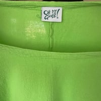 Image 4 of Oh My Gauze Green Cotton Oversize Top with Cut Out Sleeve - Size 3 XXL Women’s
