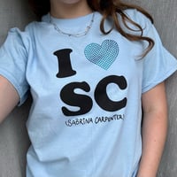 Image 1 of i love SC shirt