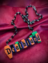 Deathland Polished Acrylic Necklace 