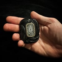 Image 2 of Victorian Mourning Brooch 