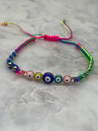 Image 2 of COLORFUL EYE BRACELETS multicolor1