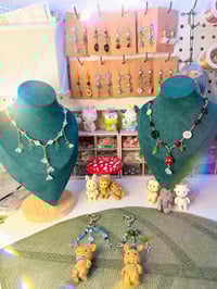 Image 4 of Animal Critter Beaded Keychains-(Bunny & Mouse)