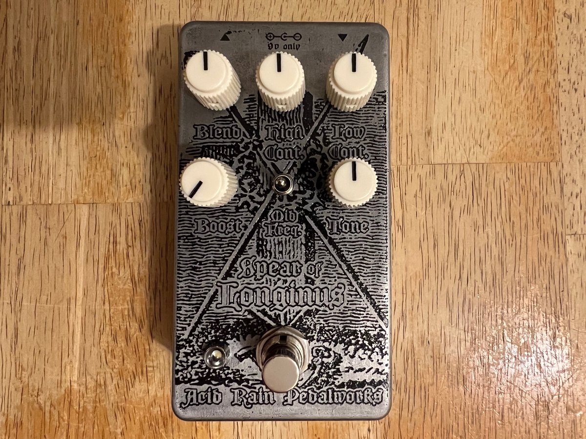 Spear Of Longinus boost (Fallen Hope finish) Acid Rain Pedalworks
