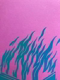 Image 5 of 'Love Thyself' blockprints