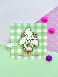 Stabby Alcremie Enamel Pin