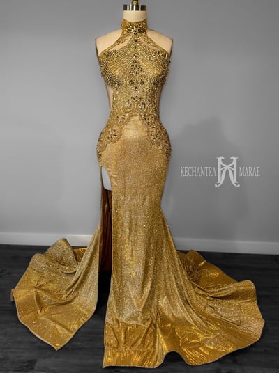 Image of Goddess Prom Dress