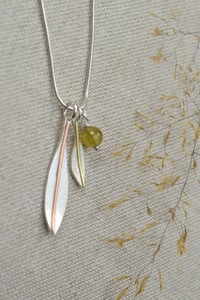 Image 1 of Olive tree leaves necklace 
