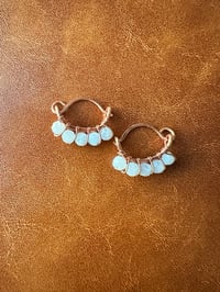 Image 3 of Moonstone Swing Earrings