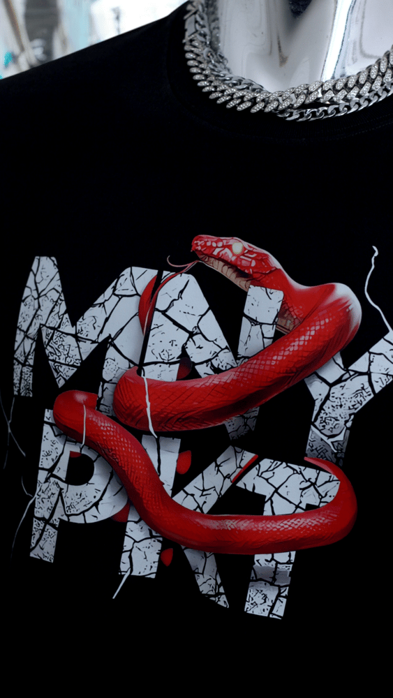 RED SNAKE T-SHIRT