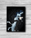 Corpse Love | Emily and Victor Corpse Bride inspired | 8x10 Archival Matte Print