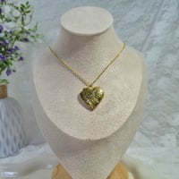 Image 1 of Medium Heart Locket Necklace
