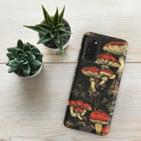 Image 9 of Dark Cottagecore Goth Inspired Vibrant Mushroom Tough case for Samsung®